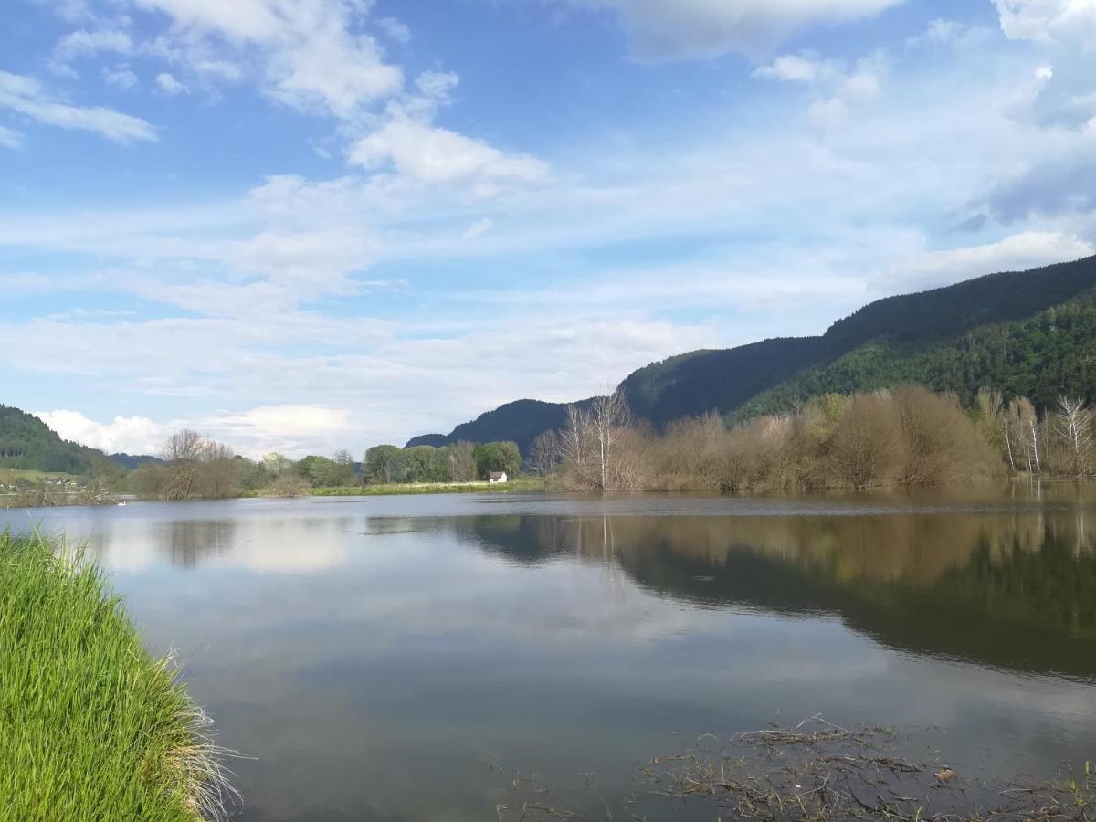 Ferienwohnung Resi mit traumhaftem Seepanorama Steindorf am Ossiacher See Exterior foto
